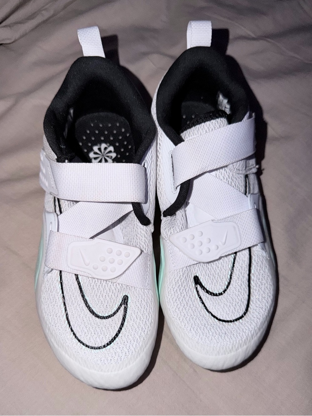 Nike Womens SuperRep Cycle 2 Next Nature Cycling Shoes White Size 6.5 NWOT